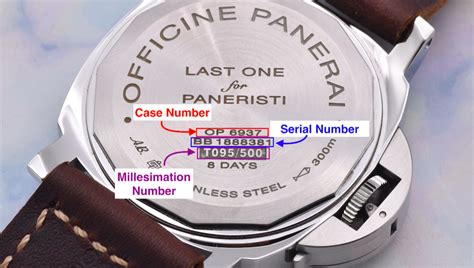 panerai serial number l